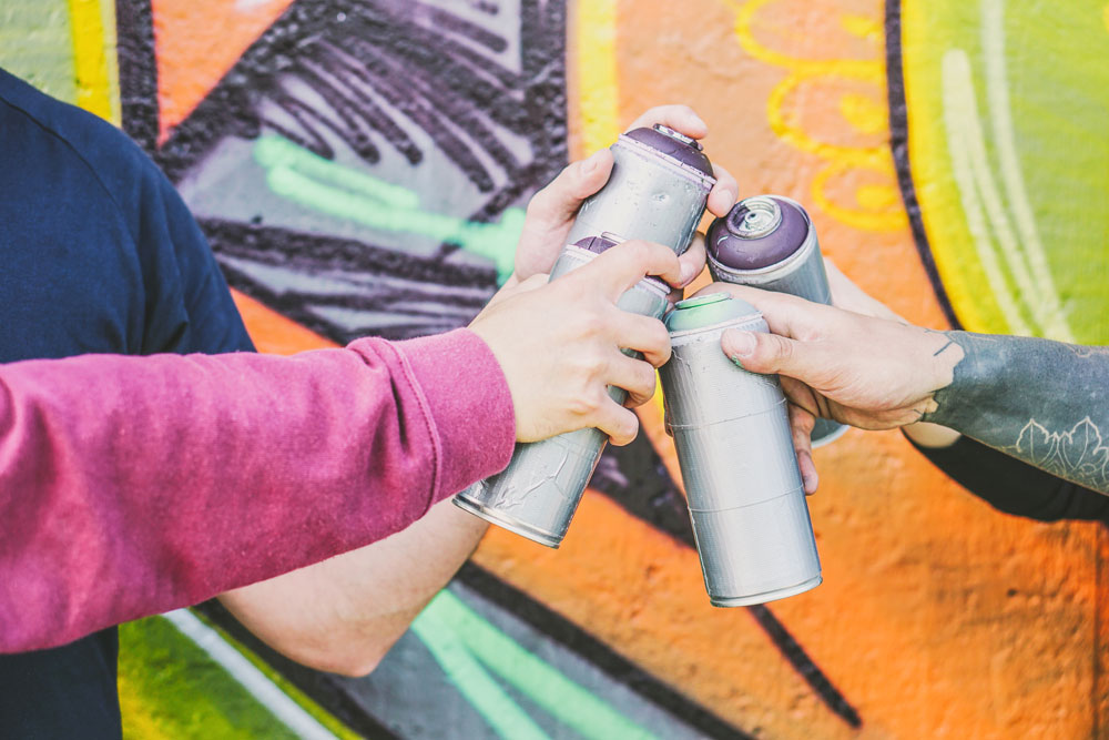 Graffiti entfernen