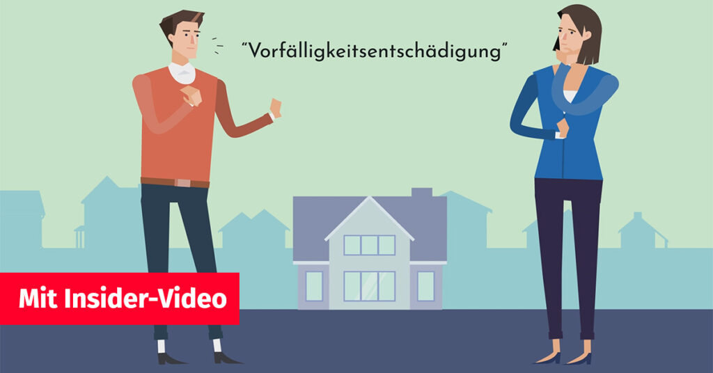 Paar in der Scheidung vor Haus